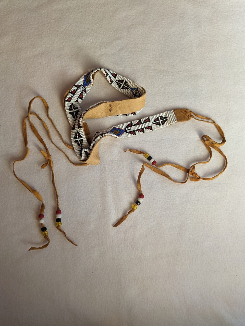 Native Beaded Belt - Picture 2 of 8